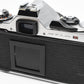 Pentax ME 35mm SLR w/50mm f2 lens, new seals, tested, accurate, nice!