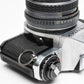 Pentax ME 35mm SLR w/50mm f2 lens, new seals, tested, accurate, nice!