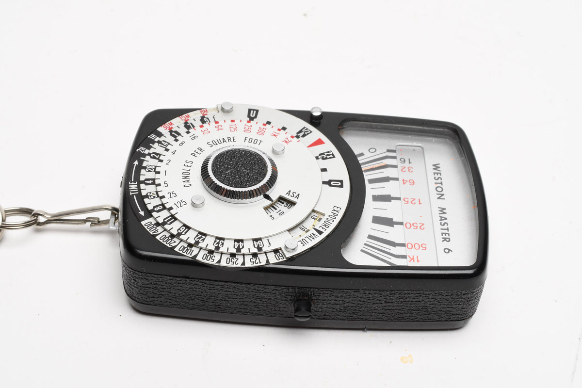 Weston Master 6 Incident light meter in case, works, accurate