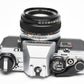 Olympus OM10 35mm SLR Body w/50mm f1.8 lens, Case, New seals, Great!