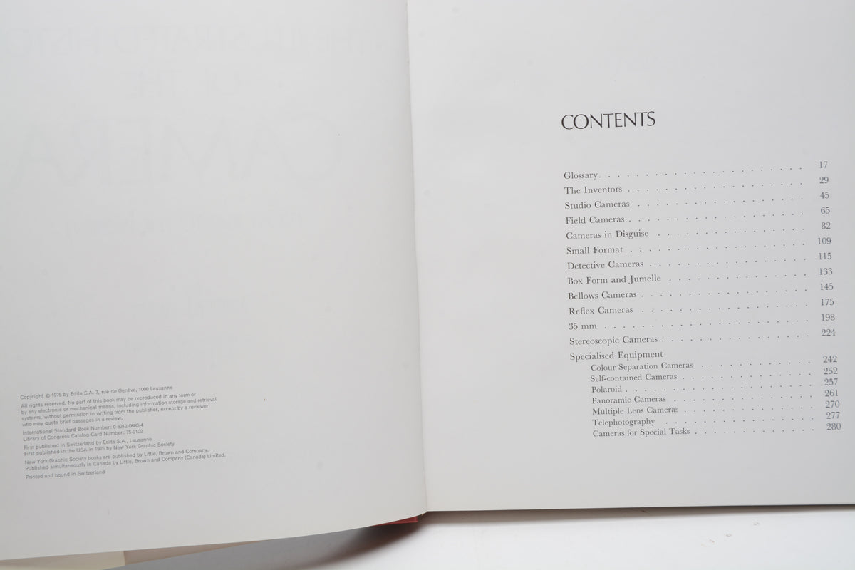 The Illustrated History of the Camera Hardcover by Auer