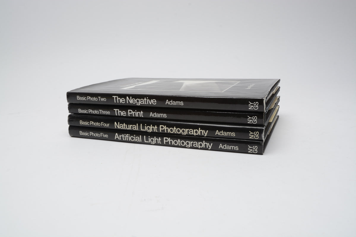 Set of four Ansel Adams Books (#2,3,4,5)