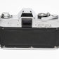 Canon FT QL 35mm SLR w/FL 50mm f1.8 lens, New seals, Case, Tested, Great!