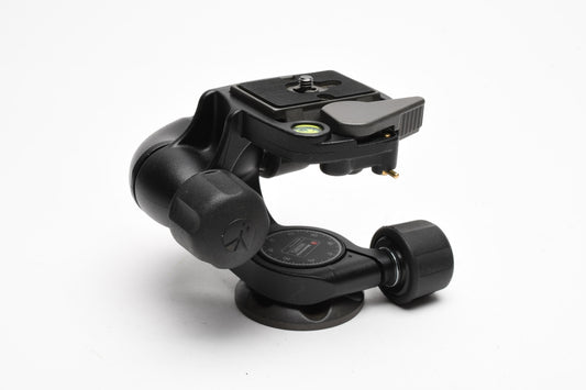 Manfrotto 460MG 3-Way Pan-and-Tilt Head with 1/4"-20 Mount, Clean