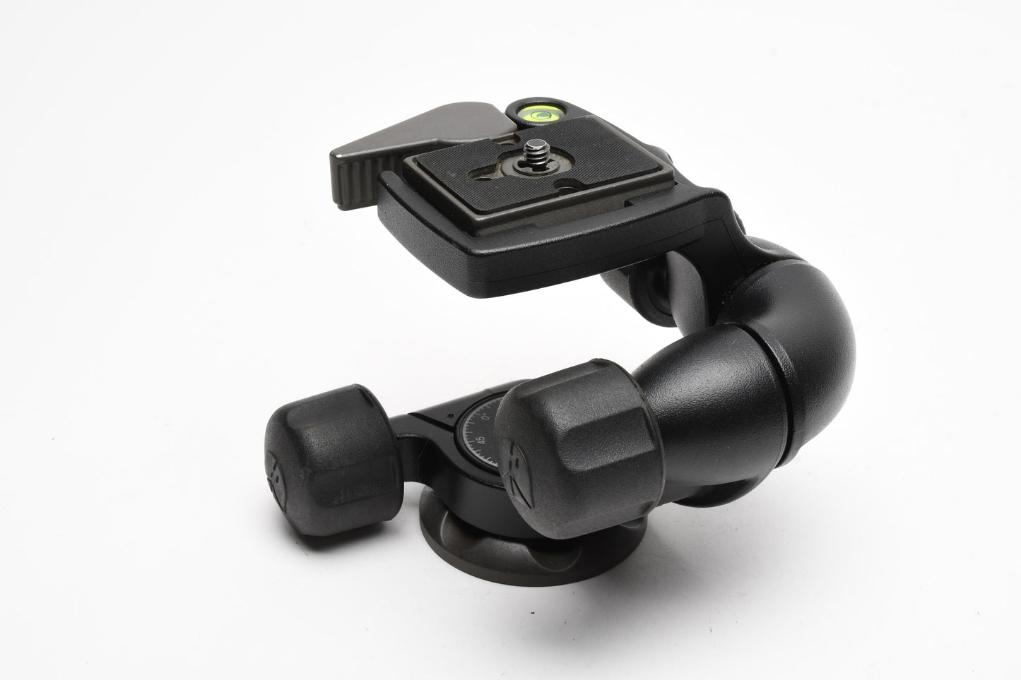 Manfrotto 460MG 3-Way Pan-and-Tilt Head with 1/4"-20 Mount, Clean