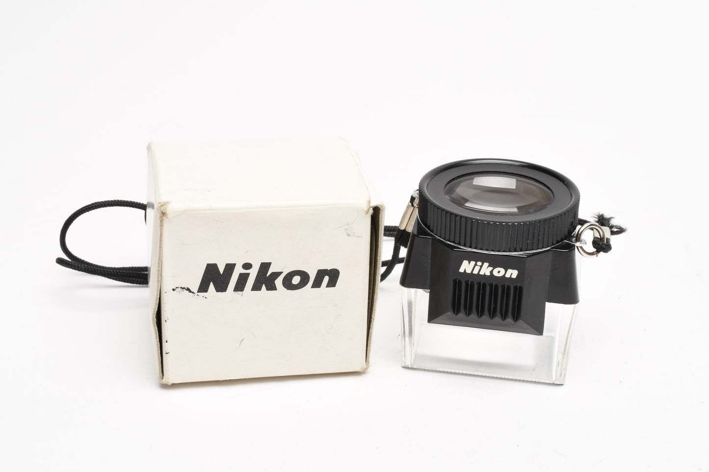 Nikon Peak Lupe 10x Magnifier w/Strap, Clean, boxed