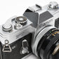 Canon FT QL 35mm SLR w/FL 50mm f1.8 lens, New seals, Case, Tested, Great!