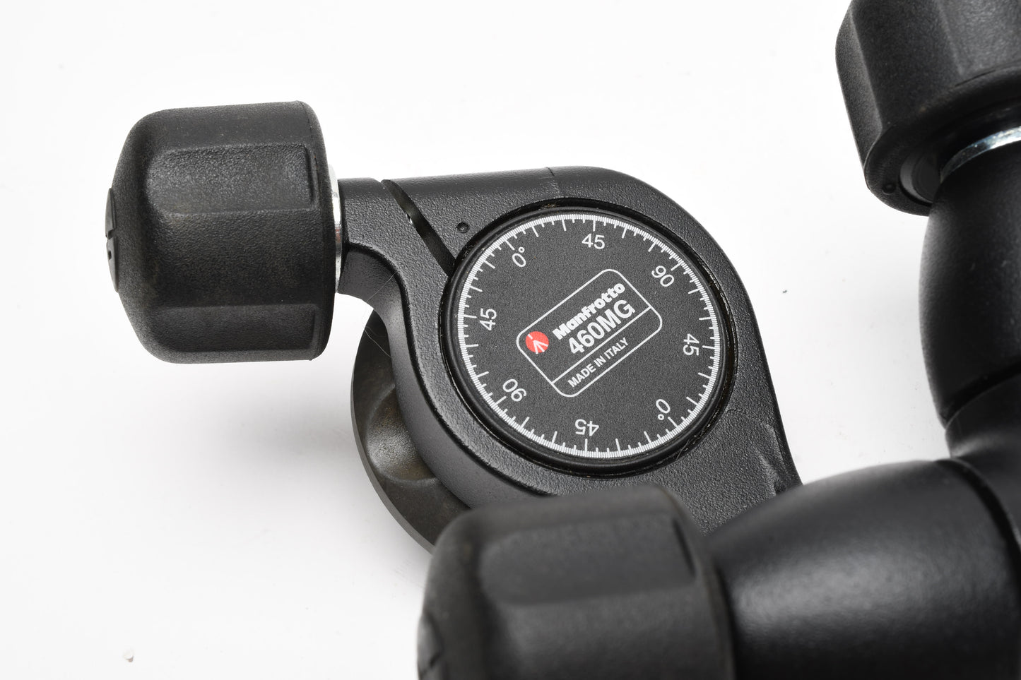 Manfrotto 460MG 3-Way Pan-and-Tilt Head with 1/4"-20 Mount, Clean