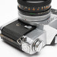 Canon FT QL 35mm SLR w/FL 50mm f1.8 lens, New seals, Case, Tested, Great!
