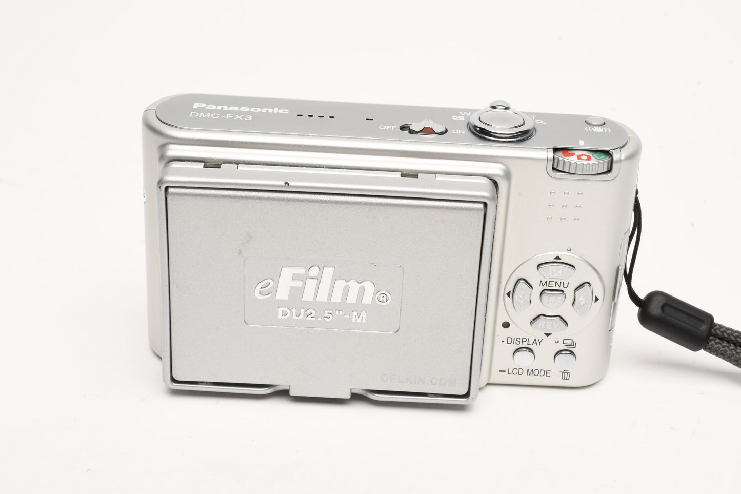 Panasonic FX3 6MP Digital Point&Shoot camera (Silver), Boxed, Tested