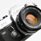 Canon FT QL 35mm SLR w/FL 50mm f1.8 lens, New seals, Case, Tested, Great!