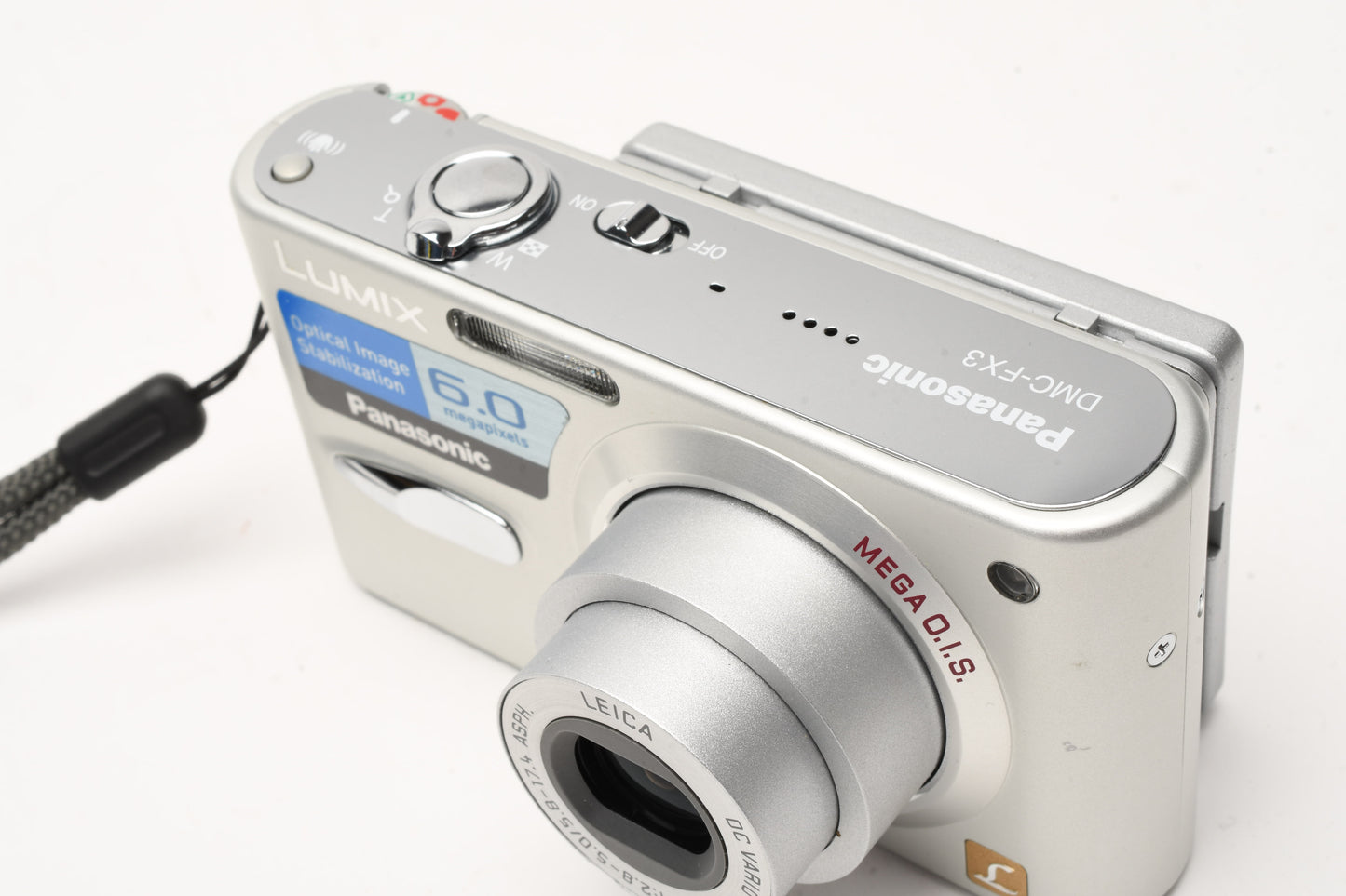 Panasonic FX3 6MP Digital Point&Shoot camera (Silver), Boxed, Tested