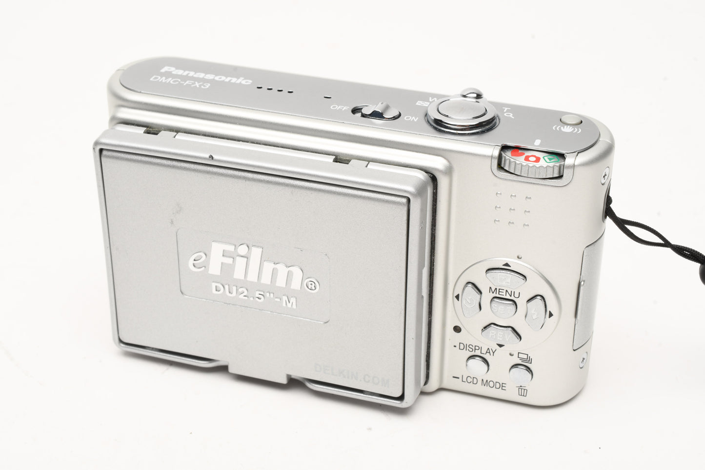 Panasonic FX3 6MP Digital Point&Shoot camera (Silver), Boxed, Tested