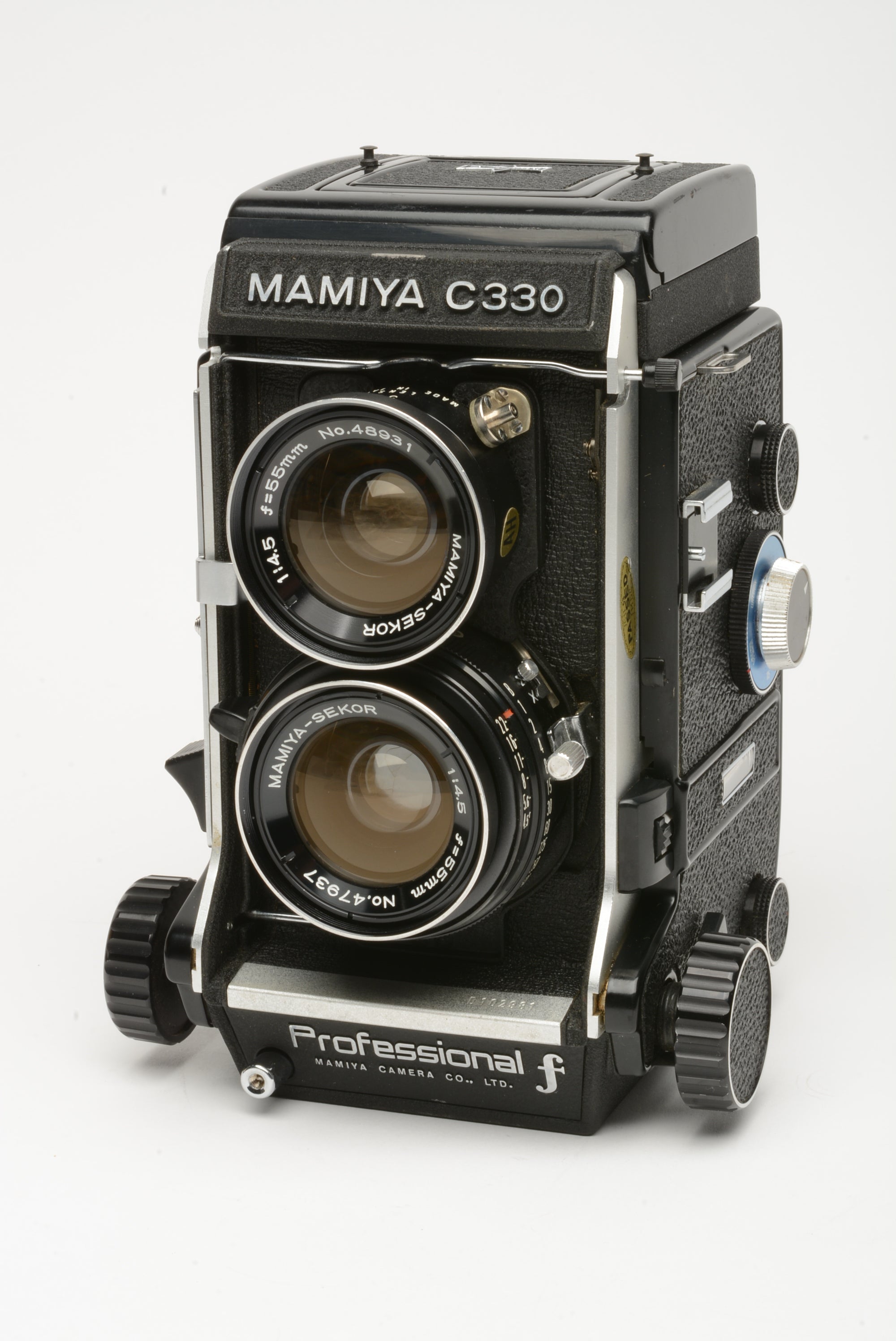 Mamiya C330 Professional F Medium Format TLR w/ 55mm f/4.5 Lens