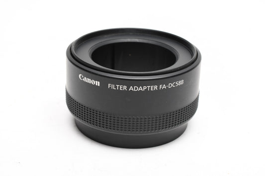 Canon Filter Adapter FA-DC58B, Clean (G10, G11, G12)