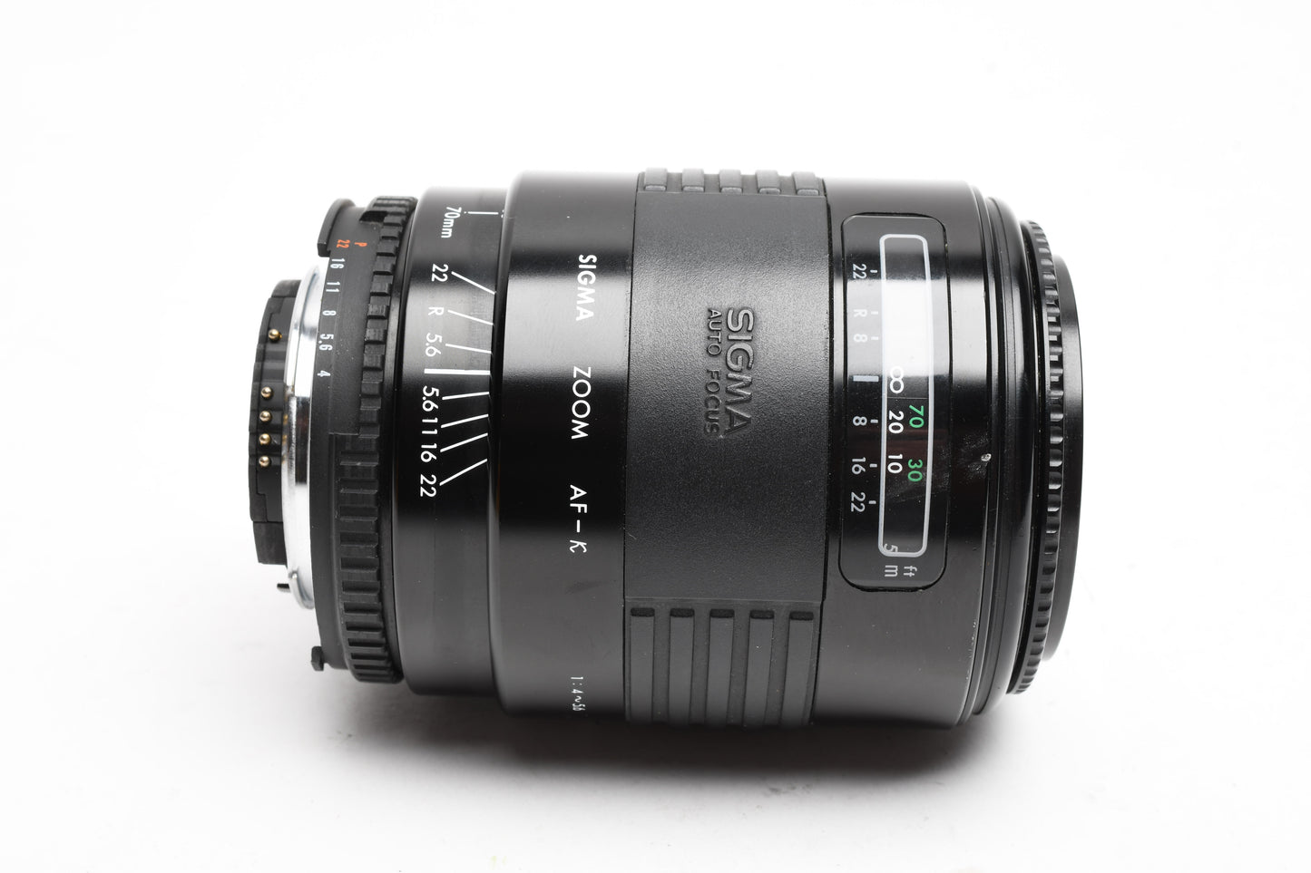 Sigma AF 70-210mm f4-5.6 for Nikon, Caps, UV, Clean
