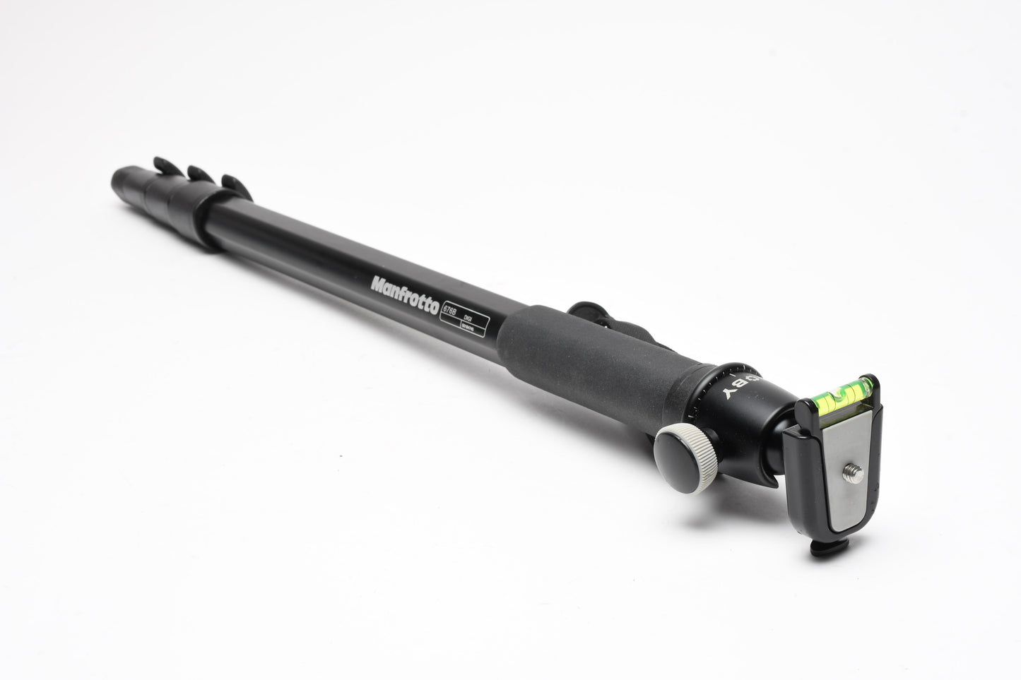 Manfrotto 676B Monopod (Black) w/Joby ball head and phone attachment