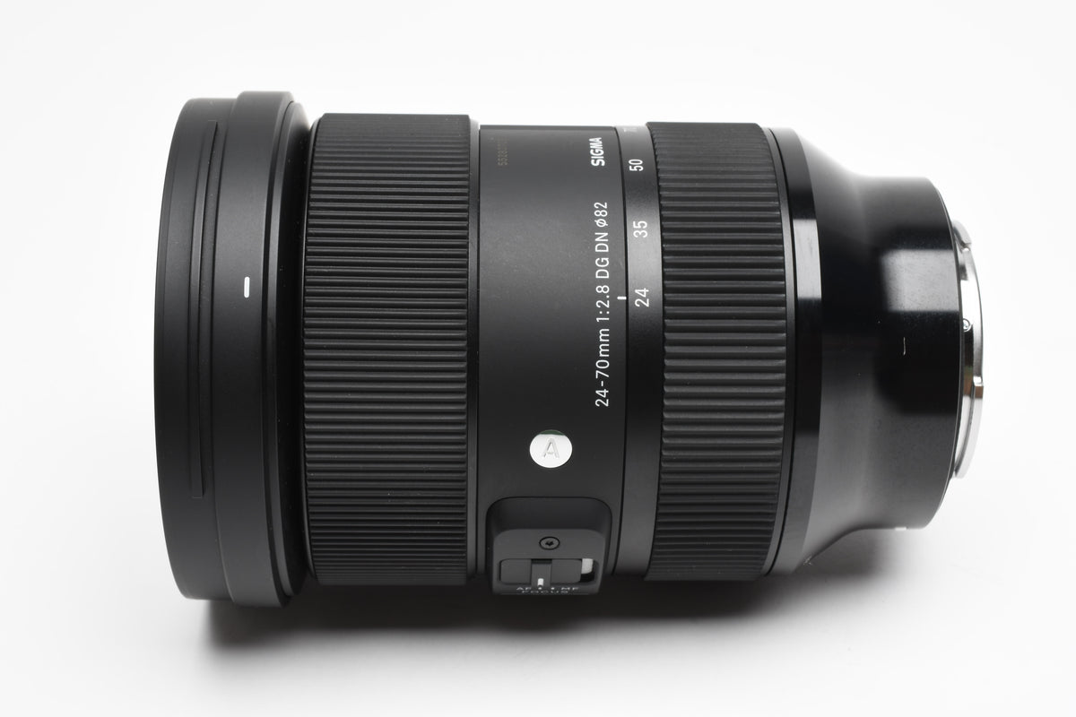 Sigma AF 24-70mm f2.8 DG DN Art Lens Sony E Mount, Caps, Hood, Case, Box, USA