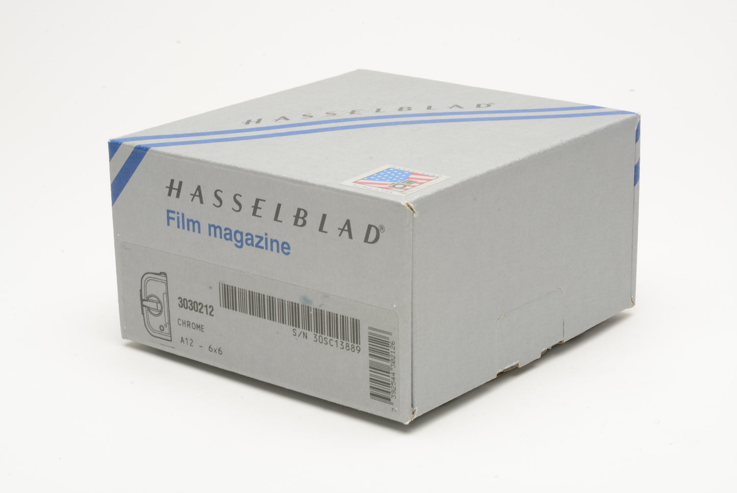 Hasselbald A12 6x6 Film magazine back V4 Boxed, Mint, DS, Papers