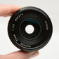 Nikon Nikkor 35mm f2.8 Non-AI mount lens, caps, nice & clean + L39 Filter