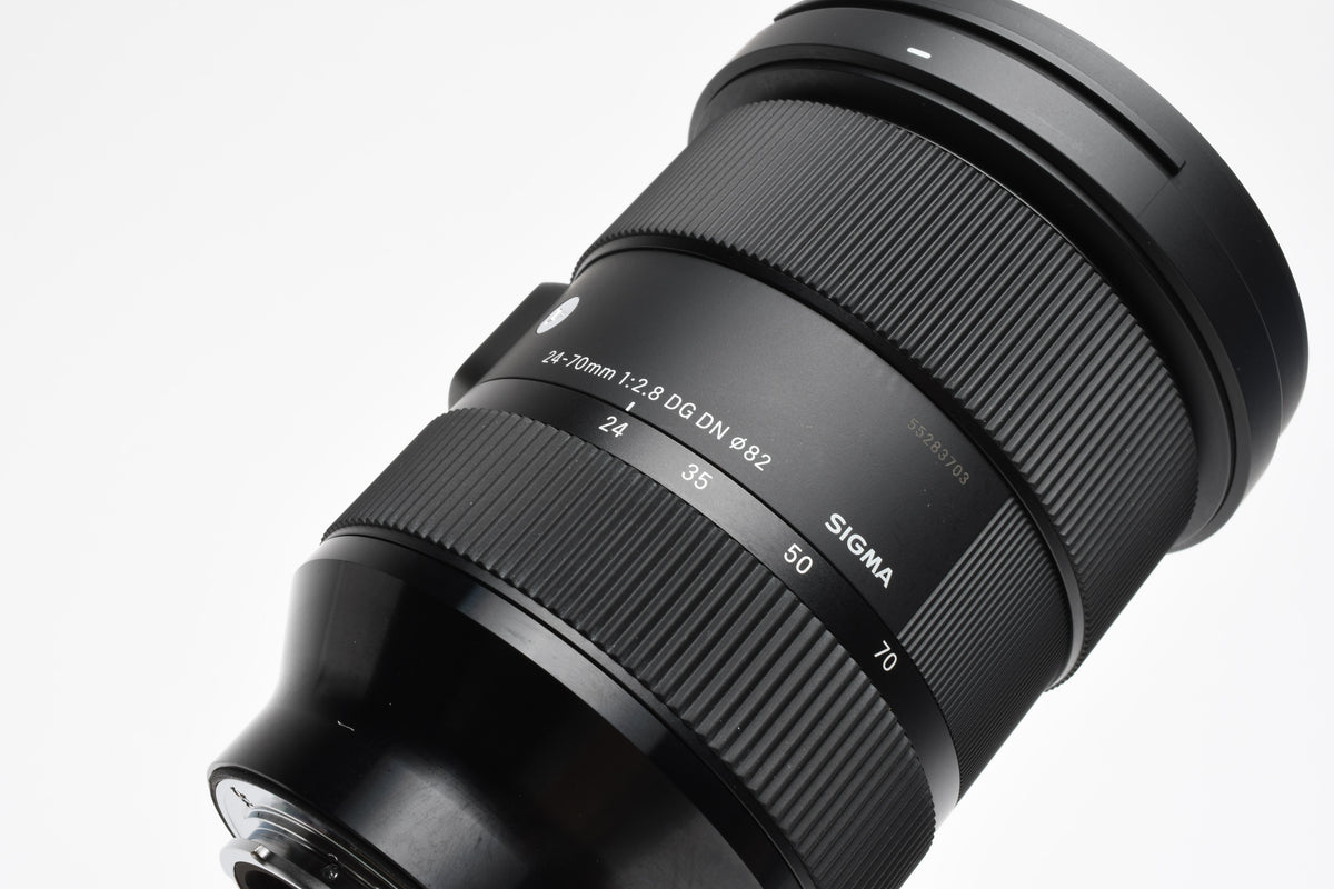 Sigma AF 24-70mm f2.8 DG DN Art Lens Sony E Mount, Caps, Hood, Case, Box, USA
