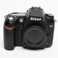 Nikon D90 DSLR body, 2batts, charger, Only 15K Acts, clean,+Manual