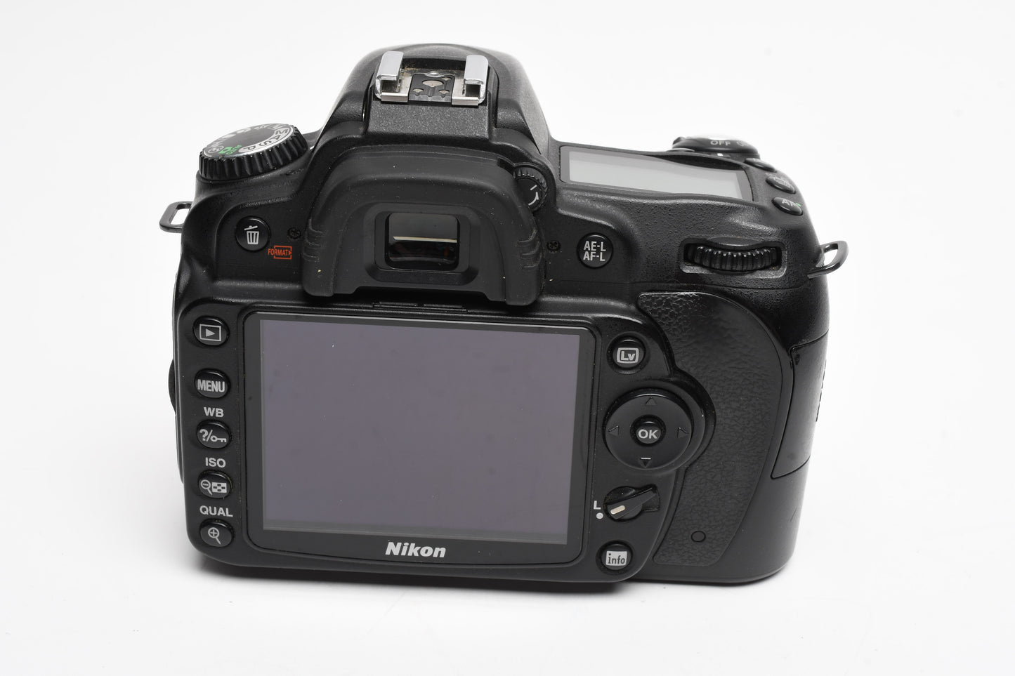 Nikon D90 DSLR body, 2batts, charger, Only 15K Acts, clean,+Manual