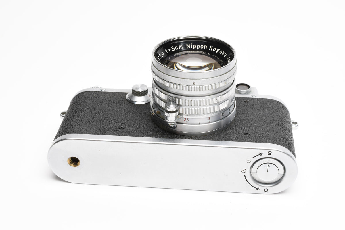 Nicca Type IIIS 35mm Rangefinder w/Nikkor-S C 5cm F1.4, Very clean, *Read