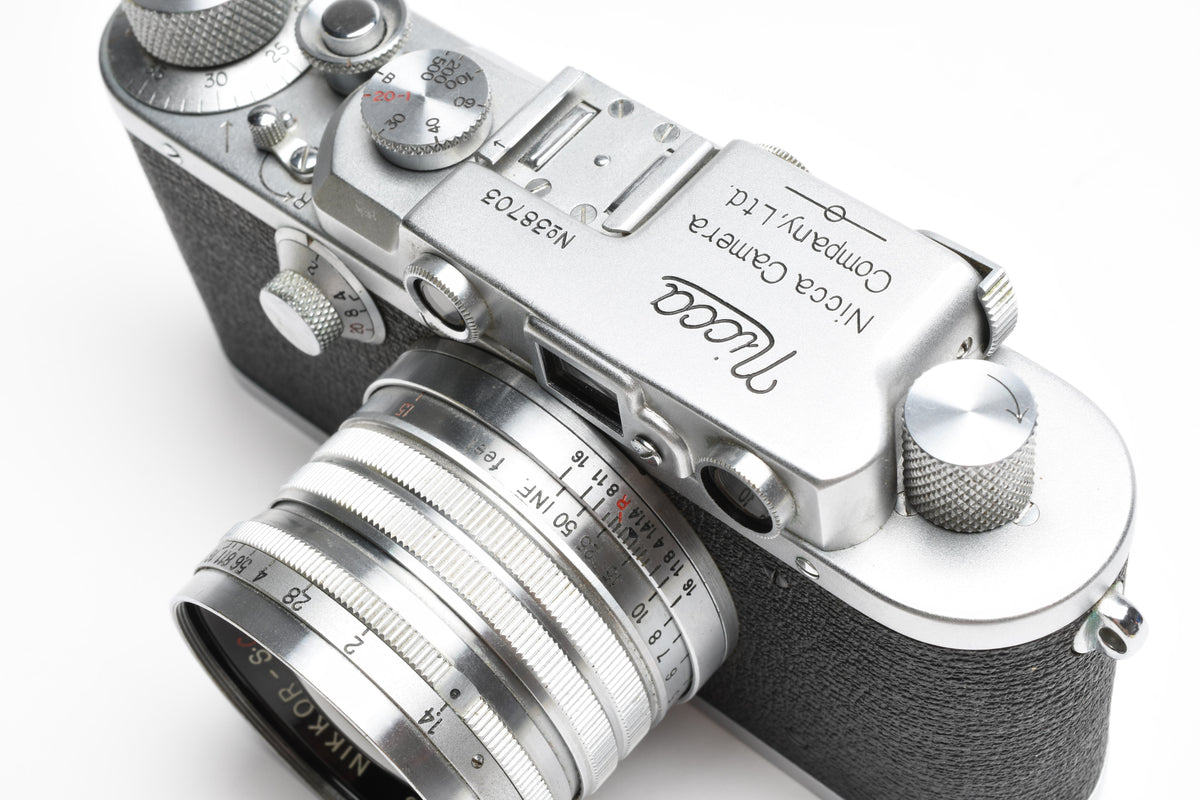 Nicca Type IIIS 35mm Rangefinder w/Nikkor-S C 5cm F1.4, Very clean, *Read