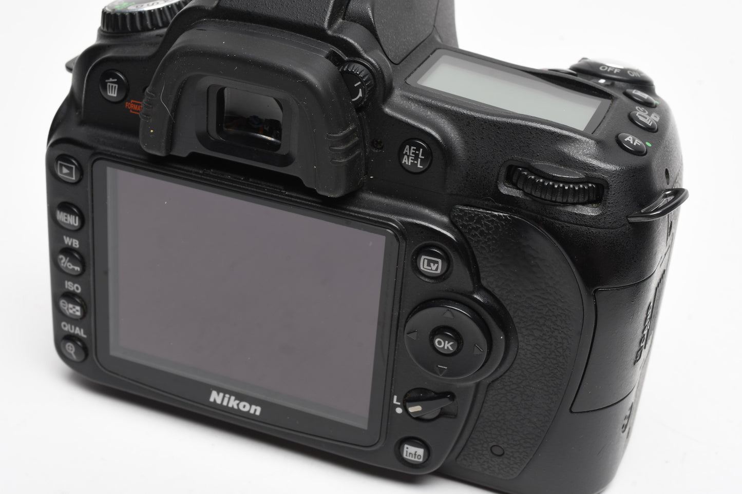 Nikon D90 DSLR body, 2batts, charger, Only 15K Acts, clean,+Manual