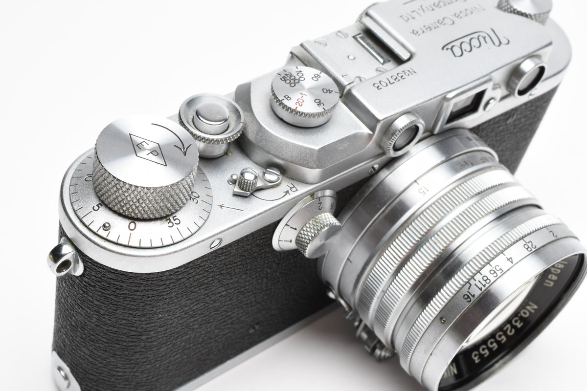 Nicca Type IIIS 35mm Rangefinder w/Nikkor-S C 5cm F1.4, Very clean, *Read