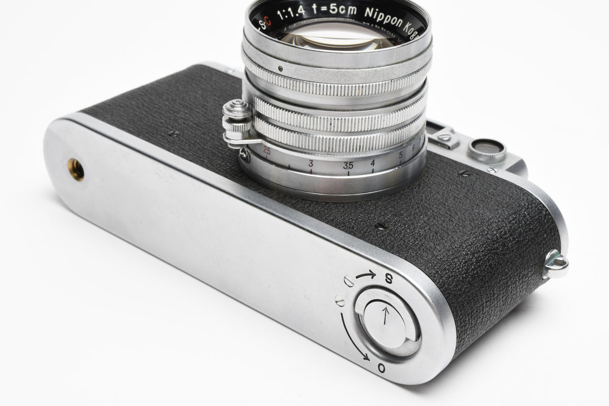 Nicca Type IIIS 35mm Rangefinder w/Nikkor-S C 5cm F1.4, Very clean, *Read