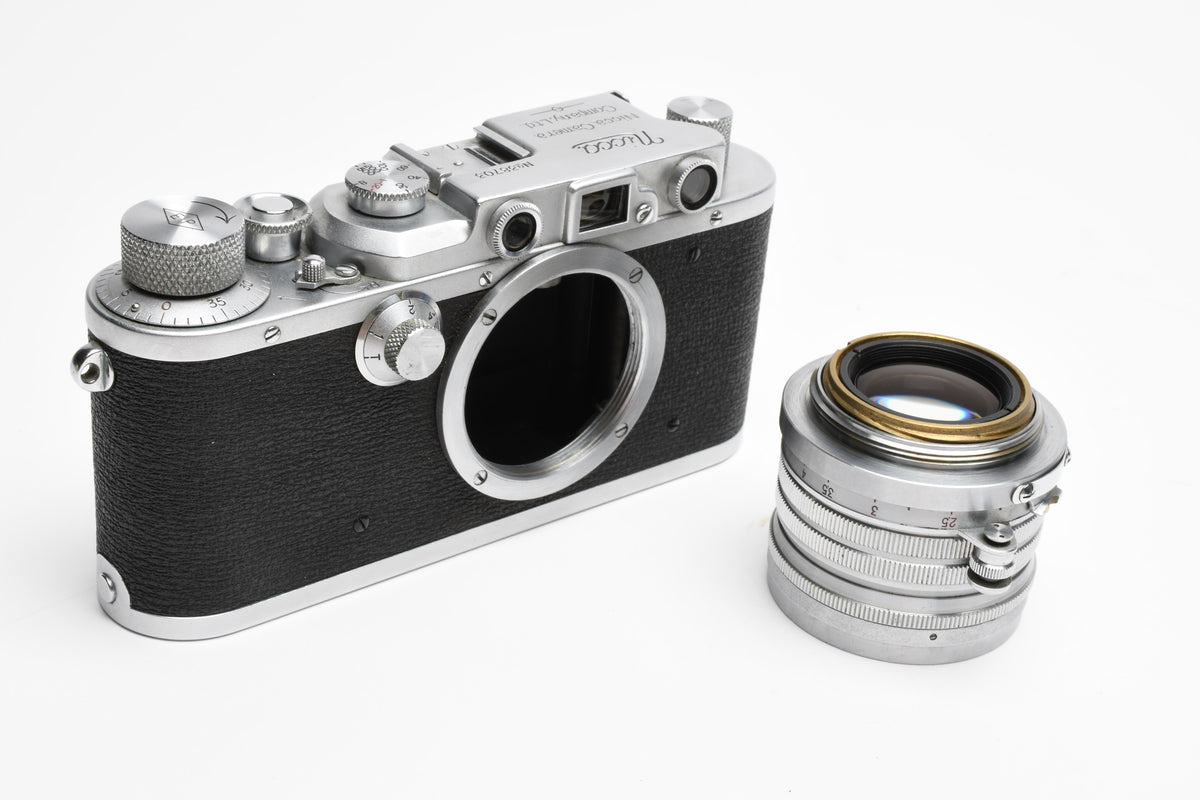Nicca Type IIIS 35mm Rangefinder w/Nikkor-S C 5cm F1.4, Very clean, *Read