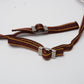 Nikon quality 2" tapered wide camera strap (burgundy/gold), nice & clean
