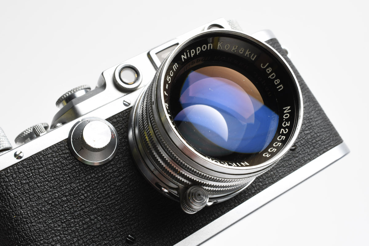 Nicca Type IIIS 35mm Rangefinder w/Nikkor-S C 5cm F1.4, Very clean, *Read