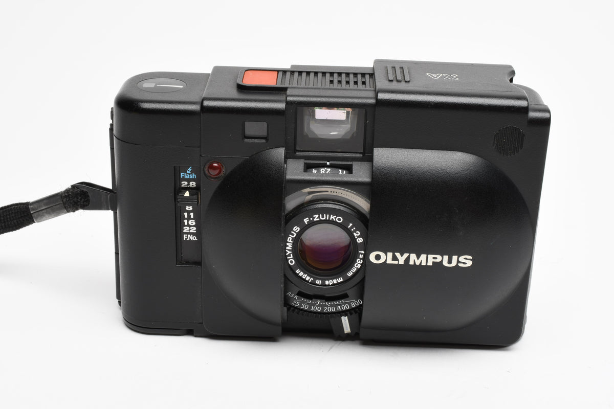 Olympus XA w/A11 flash, new light seals, tested, great! VERY clean