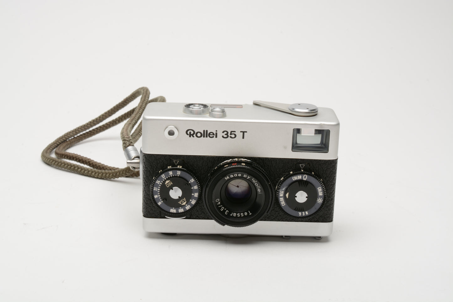 Rollei 35 T 35mm Compact camera w/Strap, Tested, accurate, all working!