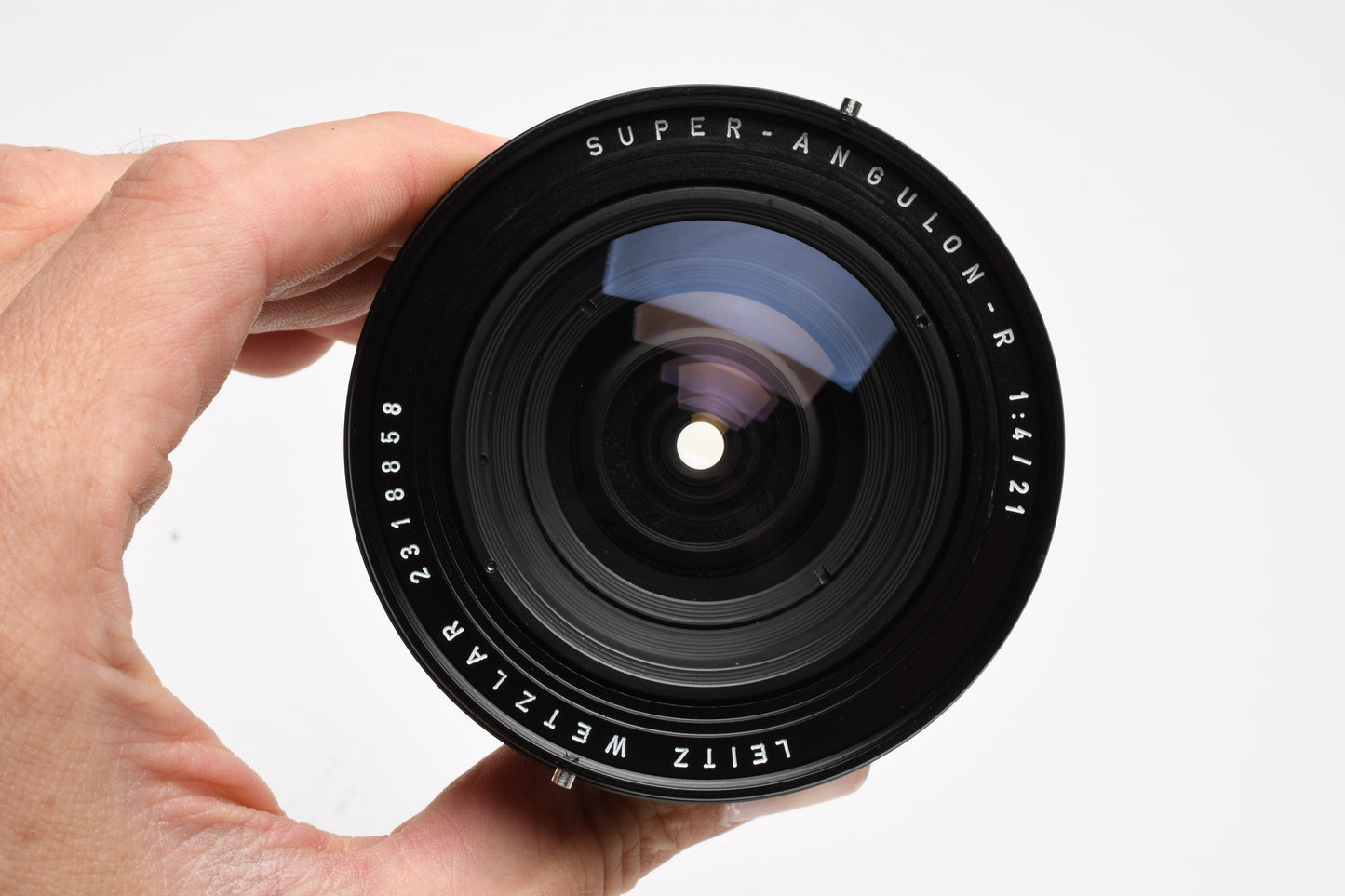 Leica Leitz Super Angulon 21mm f4 11813, + Hood, Boxed, Mint-