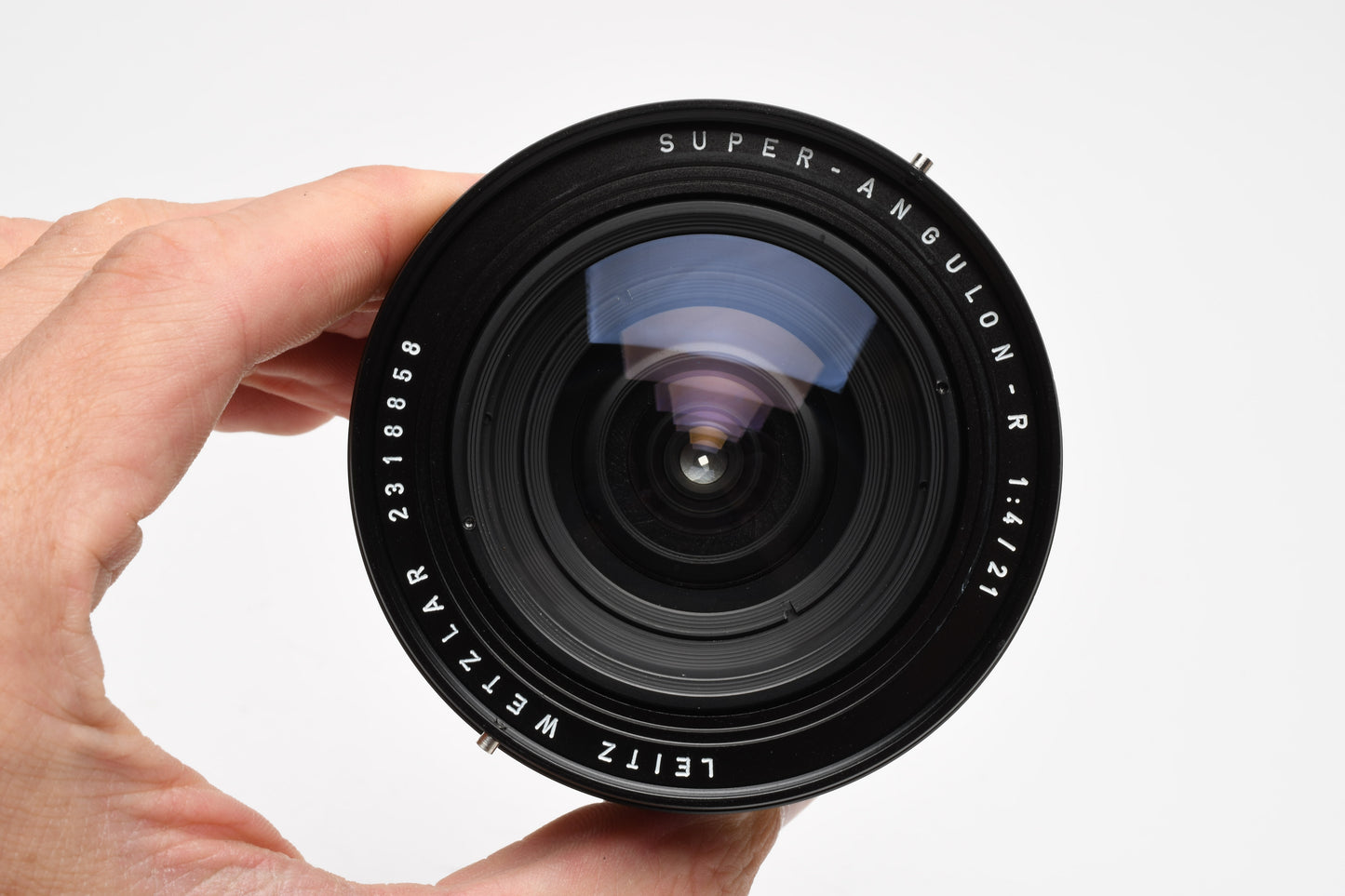 Leica Leitz Super Angulon 21mm f4 11813, + Hood, Boxed, Mint-