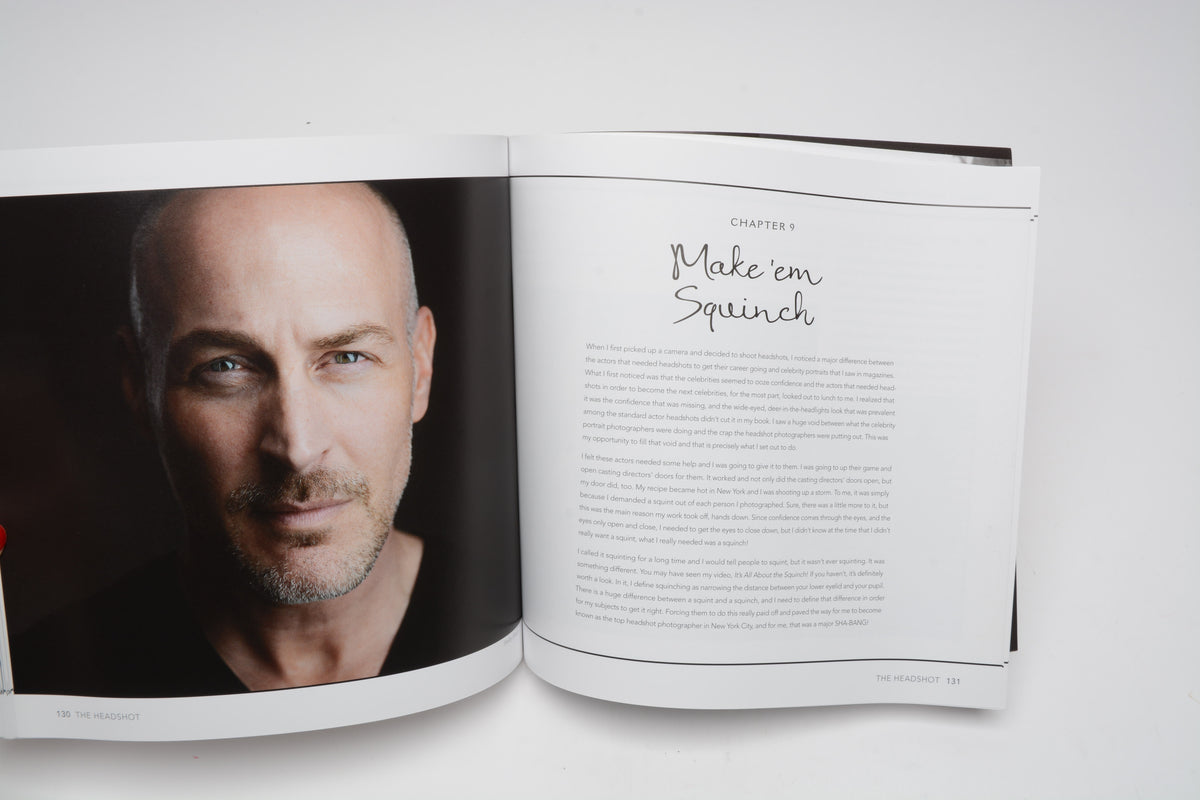 The Headshot Soft cover book by Peter Hurley