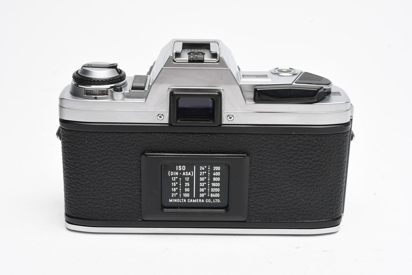Minolta X370 35mm SLR w/35-75mm zoom, case, strap, tested