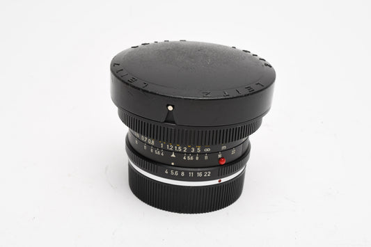 Leica Leitz Super Angulon 21mm f4 11813, + Hood, Boxed, Mint-
