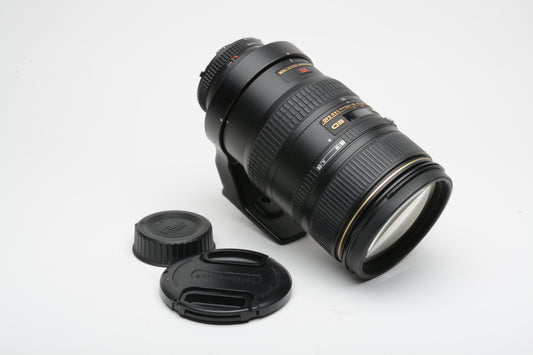 Nikon Nikkor AF ED 80-400mm f4.5-5.6D ED VR w/Caps, Very nice!