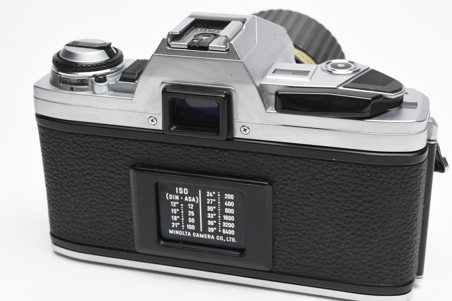 Minolta X370 35mm SLR w/35-75mm zoom, case, strap, tested