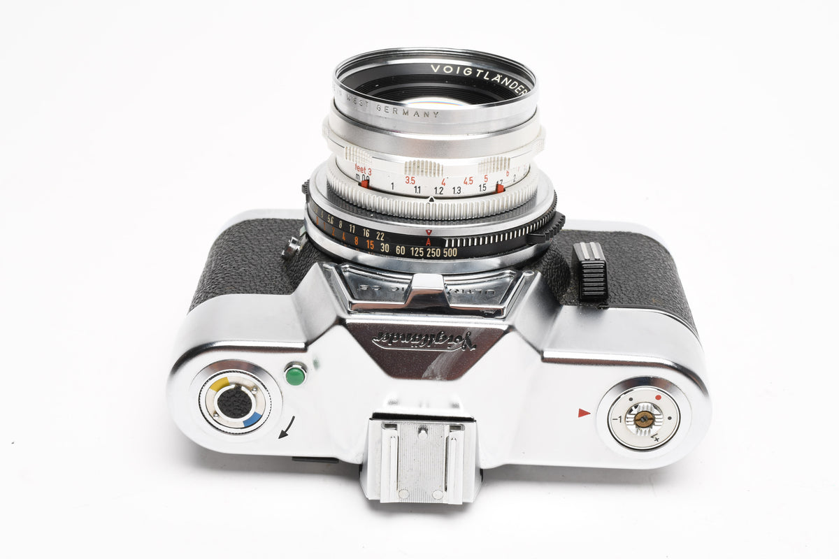 Voigtlander Ultramatic CS Camera with Septon 50mm Lens 50mm f2, Case, Nice