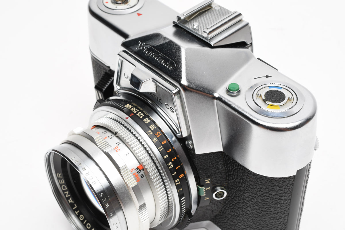 Voigtlander Ultramatic CS Camera with Septon 50mm Lens 50mm f2, Case, Nice