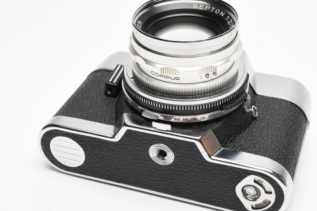 Voigtlander Ultramatic CS Camera with Septon 50mm Lens 50mm f2, Case, Nice