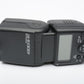 Canon 430EX III RT Speedlite flash, stand, manuals & CD + case, Mint