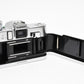 Voigtlander Ultramatic CS Camera with Septon 50mm Lens 50mm f2, Case, Nice