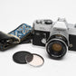 Canon TL QL 35mm SLR w/FL 50mm f1.8 lens, New seals, Tested, Great!